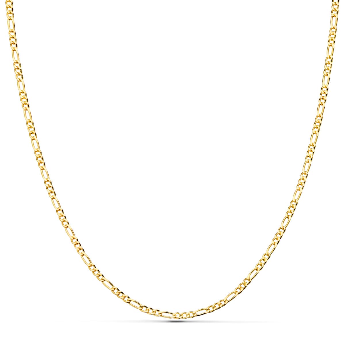 18K Cadena Oro Amarillo Maciza Cartier 2 Mm 60Cm