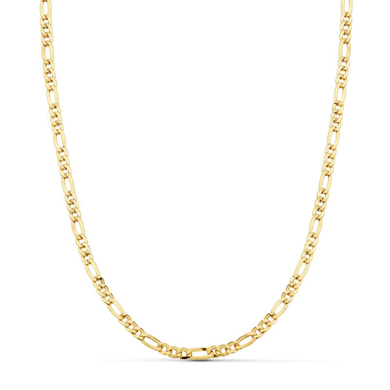 18K Cadena Oro Amarillo Cartier 60Cm Hueca 3.5 Mm