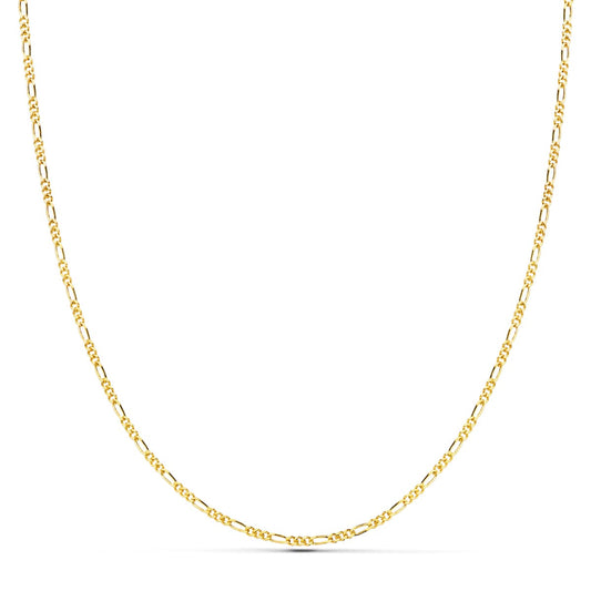 18K Cadena Oro Amarillo Cartier Maciza 60Cm 1 Mm