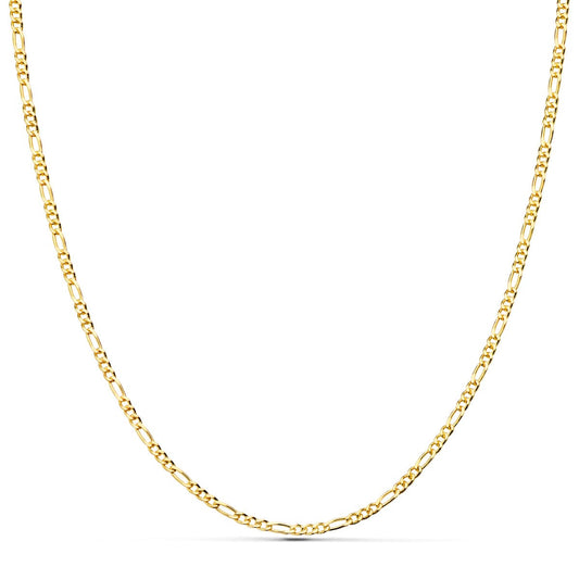 18K Cadena Oro Amarillo Maciza Cartier 2 Mm 60Cm