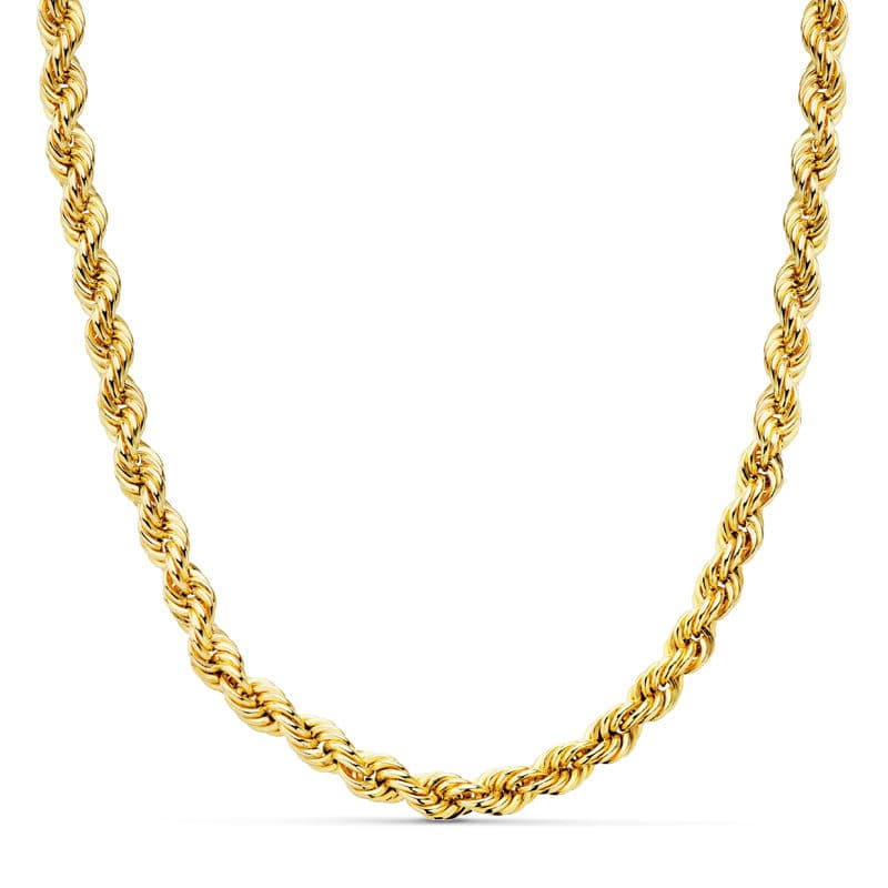 18K Cordon Salomonico Oro Amarillo 5 Mm