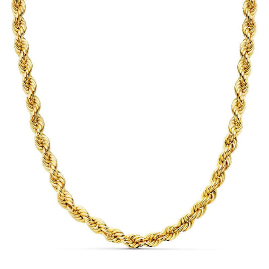18K Cordon Salomonico Oro Amarillo 5 Mm