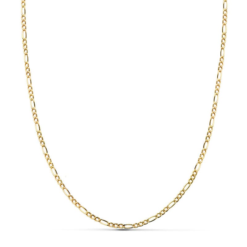18K Cadena Oro Amarillo Cartier Hueca 50Cm 2 Mm