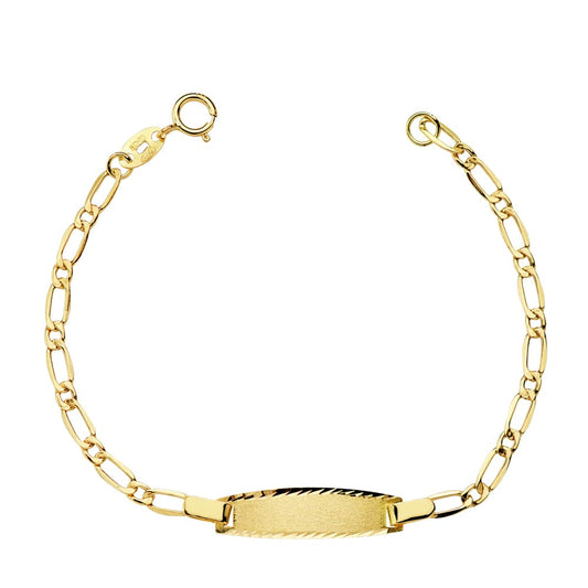 18K Pulsera Esclava Oro Amarillo Cartier 1X1. 14Cm